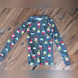 Kids Holiday Long John Pajama Top Organic Cotton Hanna Andersson